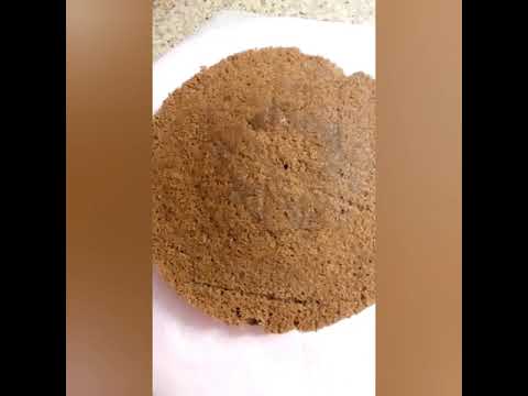 2 layer professional cake decorating by Afifa's World 🌍🌍