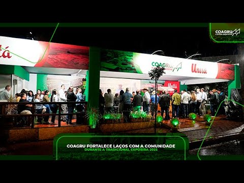 Coagru Informativo - Coagru fortalece laços com a comunidade durante a tradicional EXPOBIRA 2025