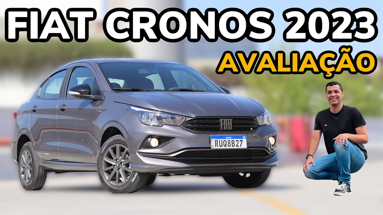 AVALIAÇÃO FIAT CRONOS 2023 1.3 CVT - Falando de Carros