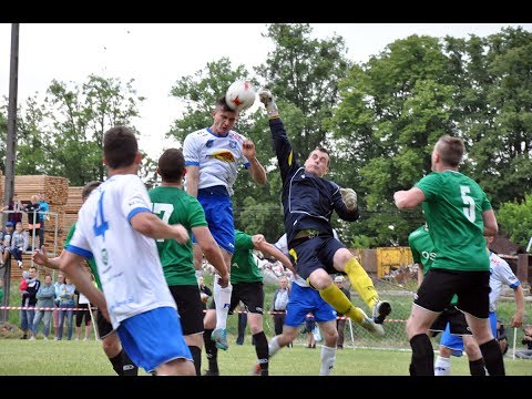 Ossa Biskupiec Pomorski-Jeziorak Iława 3:3(2:0) skrót I połowy,10.06.2017