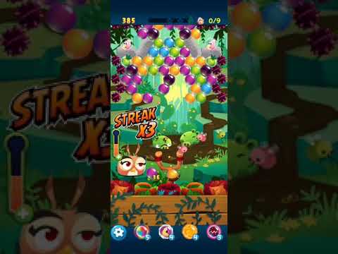 Angry Birds Pop Bubble Shooter Level 507 3 STARS NO BOOSTERS #angrybirdspopbubbleshooter