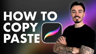 How To COPY AND PASTE in Procreate
