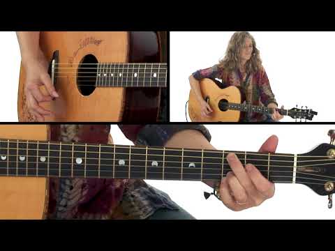 Acoustic Rhythm Guitar Lesson - Add Syncopated Strums Performance - Vicki Genfan