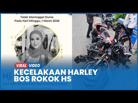 Kecelakaan Harley Vs Jupiter, Bos Rokok HS Kritis Istri Meninggal