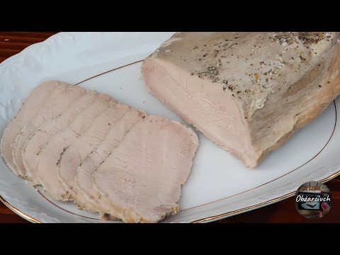 Schab 10 minutowy - domowa wędlina