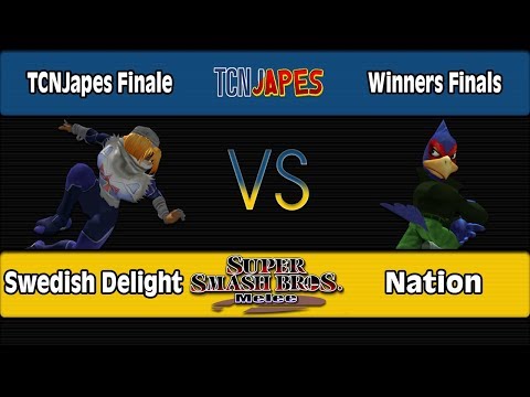 TCNJapes Finale: Swedish Delight (Sheik) Vs. Nation (Falco) - WF
