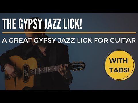 The Gypsy Jazz Lick! A Great Gypsy Jazz Lick For Guitar