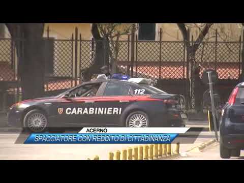 ACERNO, SPACCIATORE CON REDDITO DI CITTADINANZA