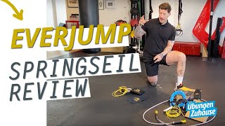 Everjump Springseil Review mit Gewicht und Coaching App