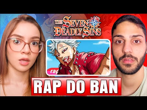 Professora de Geografia Reage｜Rap do Ban (Nanatsu no Taizai) - O PECADO DA GANÂNCIA｜NERD HITS｜REACT