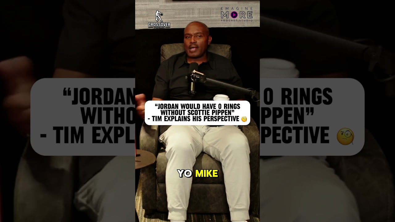#CrossoverPodcast #MichaelJordan #ScottiePippen #NBA #BasketballTalk