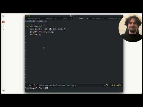 Impariamo il C: lezione 5