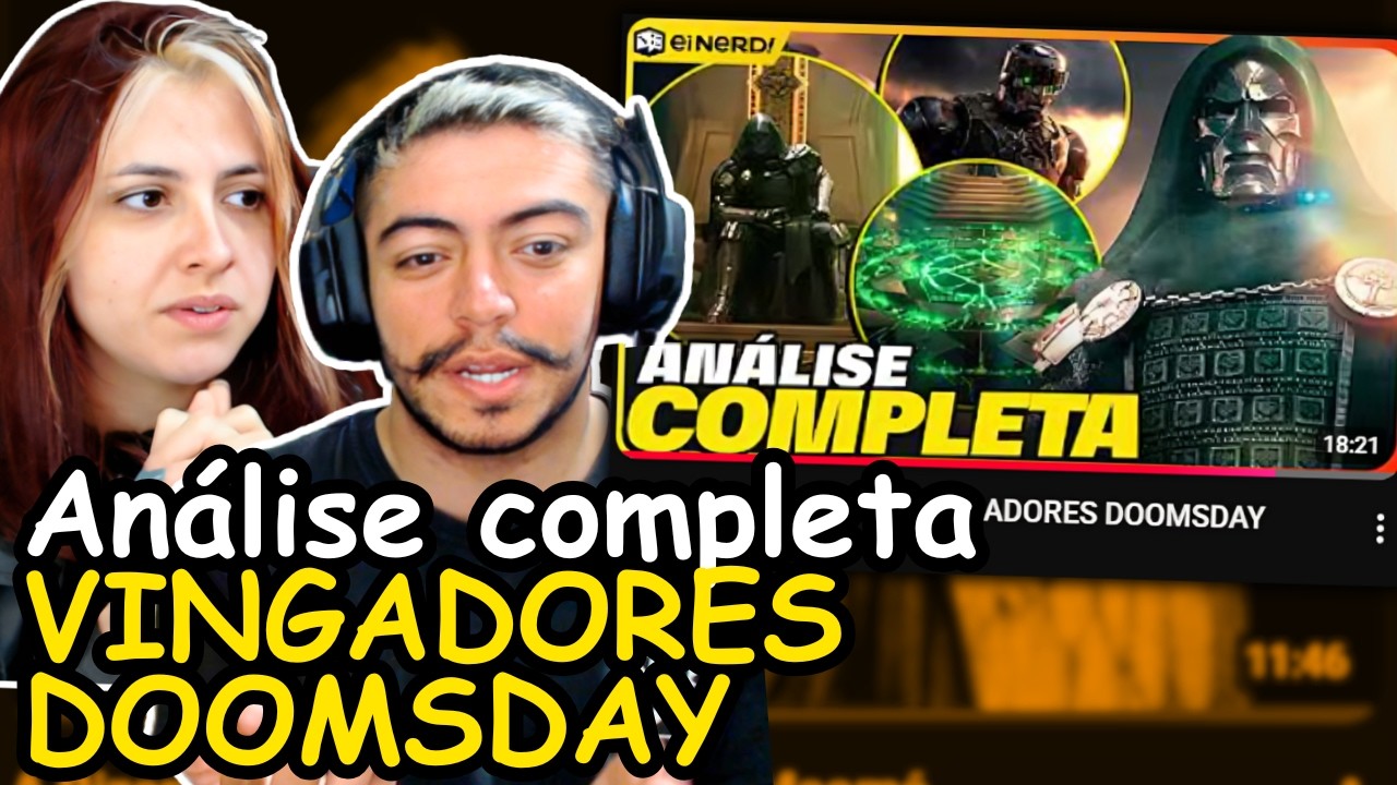 ANÁLISE COMPLETA: VINGADORES DOOMSDAY [TRAILER 2] EI NERD | REACT
