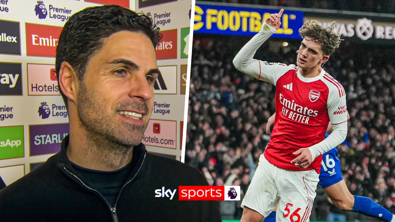 "Dowman changed the game... it's not normal!" 🤯 Mikel Arteta on Arsenal's dramatic win over Everton