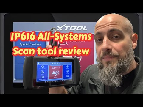Xtool IP616 Review how to use IP616 OBD2 scanner dealer level diagnosis