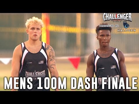 JAKE PAUL vs. DEESTROYING for $100,000 in Mens 100m Dash CHAMPIONSHIP