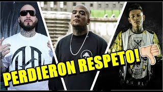 RAPEROS QUE PERDIERON RESPETO - MIRA EL PORQUE RAPEROS QUE PERDIERON RESPETO - MIRA EL PORQUE