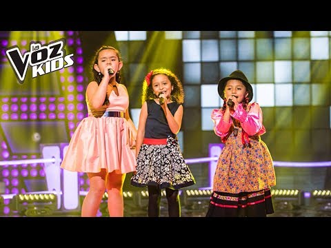 María Paula, La Carranguerita y Majo cantan No Tengo Dinero - Batallas | La Voz Kids Colombia 2018