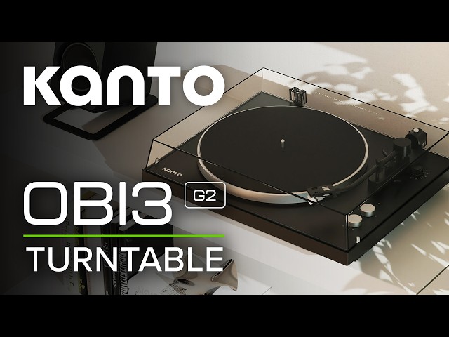 Kanto OBI3 G2 turntable overview video