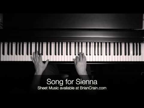 Brian Crain - Song for Sienna (Overhead Camera)