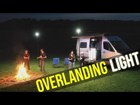Best Overlanding Light - The FLi OVER-LANDER Telescoping Campsite Adventure Light by STKR Concepts