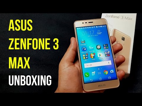 Asus ZenFone 3 Max Unboxing and Initial Set-up