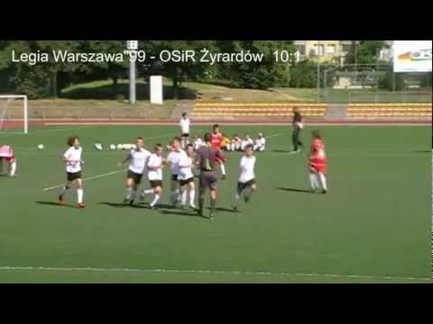 Bartek Faliszewski , Legia Warszawa"99  - OSiR Żyrardów 10:1 , www.bartekfaliszewski.ubf.pl