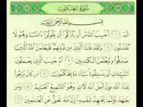 سورة العنكبوت سورة العنكبوت