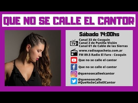 JULIETA MARUCCO - QUE NO SE CALLE EL CANTOR