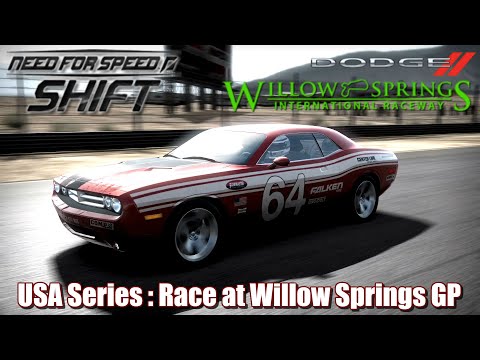 Retro Racing Games : Need For Speed Shift - USA Series : Race at Willow Springs GP