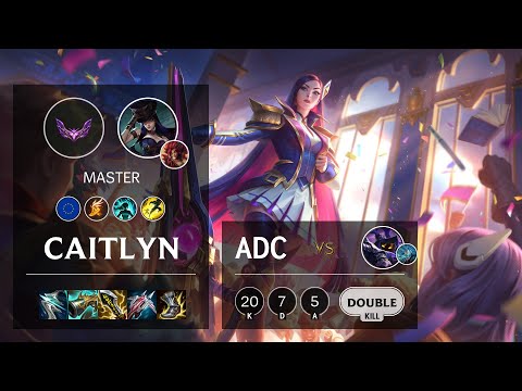 Caitlyn ADC vs Veigar - EUW Master Patch 12.2