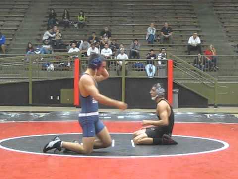 SA vs CER Wrestling Duel Meet 2010 - 125 Pounds: Nick Danna vs Jake Harrison