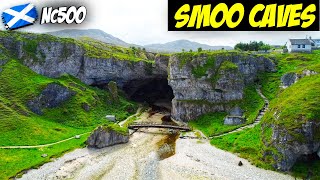 Exploring Durness in my camper - Smoo caves & Durness Beach