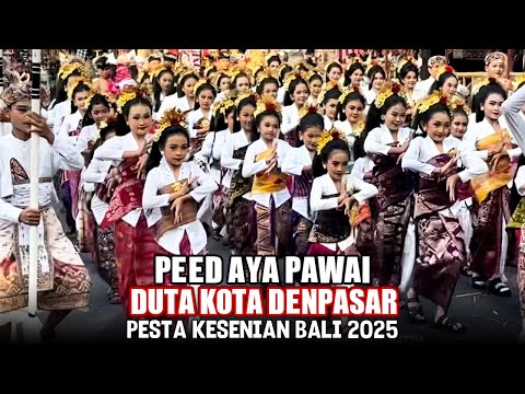 Kota Denpasar Peed Aya (Pawai) Pembukaan Pesta Kesenian Bali Tahun 2025