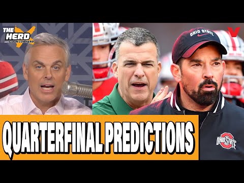 Colin Cowherd’s FINAL College Football Playoff Predictions + Urban Meyer on Ohio State | THE HERD