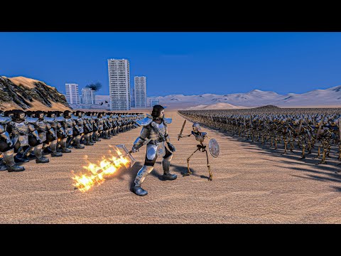 250 SOUL TYRANTS vs 25.000 SKELETON WARRIORS - Ultimate Epic Battle Simulator UEBS