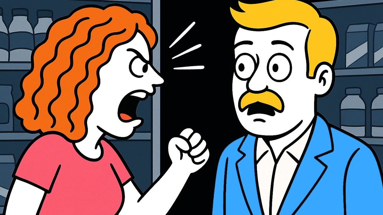 Борзая Покупательница Приняла Меня За Работника Магазина, Так Что Я Вручил Е