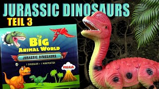 Big Animal World - Jurassic Dinosaurs Teil 3 - Retro Classic Gummi Dinos mit Farbwechsel - Test