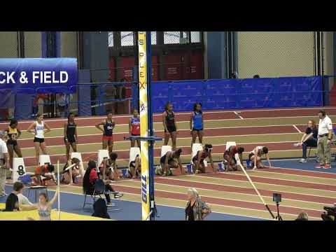 Girls 60m Dash Prelims Heat 1 4A/5A AHSAA Indoor State Championships 2025 Alabama High School Track