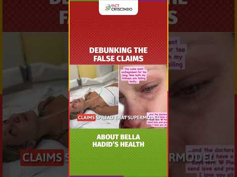 Debunking the False Claims About Bella Hadid’s Health!