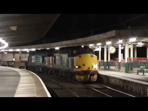 37602/37603 6k73 Sellafield - Crewe flasks, 23rd February 2016