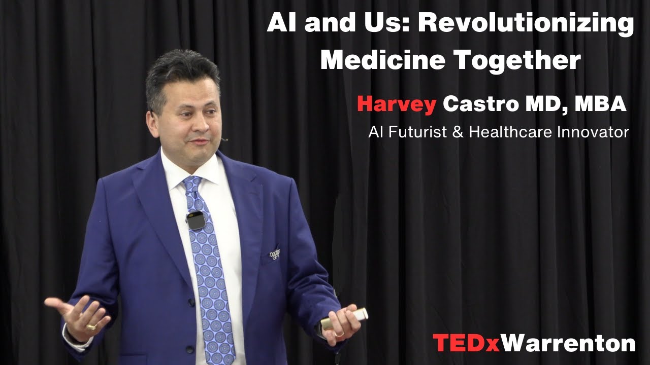How AI and humans can revolutionize medicine together | Harvey Castro MD, MBA | TEDxWarrenton