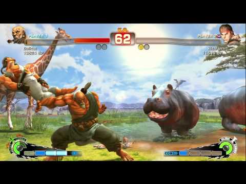Bullcat [Gouken] vs kisaran [Ryu] SSF4 Japanese Online Ranked Matches - TRUE-HD