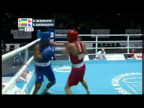 Light Welter (64kg) QF - Berinchyk Denys (UKR) VS  Gaybatulla G. (AZE) -2011 AIBA World Champs