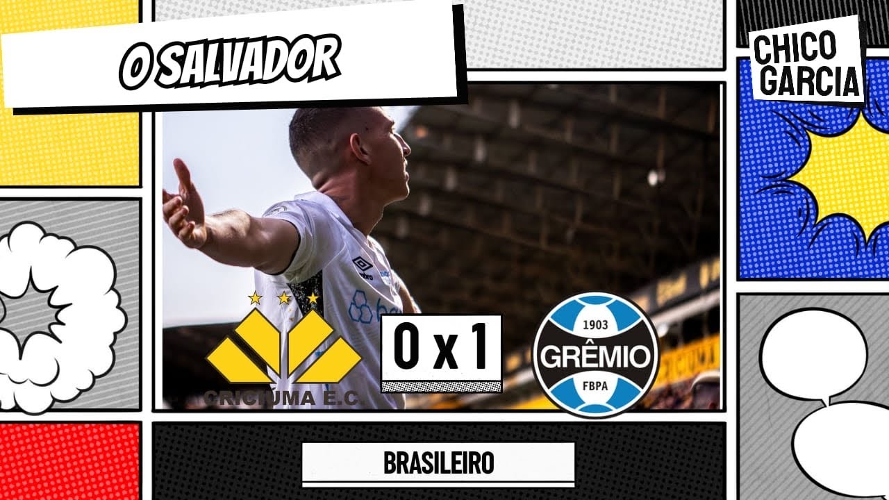 CRICIÚMA 0 X 1 GRÊMIO: QUEM DIRIA?! COM MONSALVE, A VITÓRIA VEIO E TRICOLOR VAI RESPIRANDO NA TABELA
