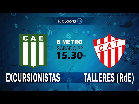 Primera B Metropolitana: Excursionistas Vs. Talleres (RdE) l #PrimeraBenTyC