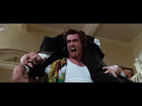 Ace Ventura 2 When Nature Calls - Monopoly guy Scene