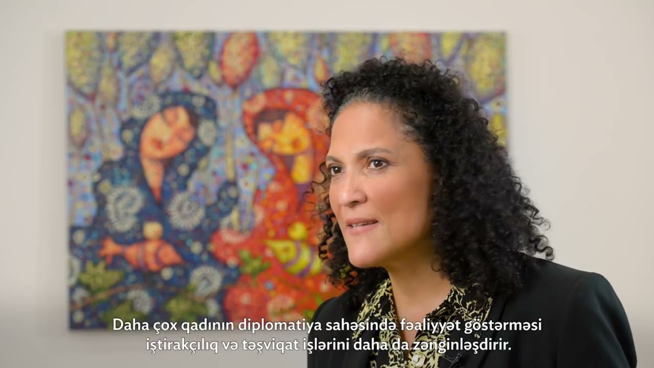 Kendis MakDeyqanın Qadınların Diplomatiyada Beynəlxalq Günü ilə əlaqədar videomüraciəti