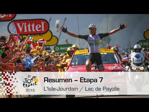 Resumen - Etapa 7 (L'Isle-Jourdain / Lac de Payolle) - Tour de France 2016