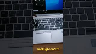 Hp Elitebook 840 G5 Backlight on/off Shortcut